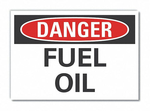 Danger Sign 7 inx10 in Non-PVC Polymer