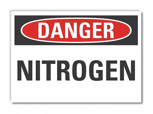Danger Sign 7 inx10 in Non-PVC Polymer