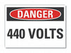 Danger Sign 7 inx10 in Non-PVC Polymer