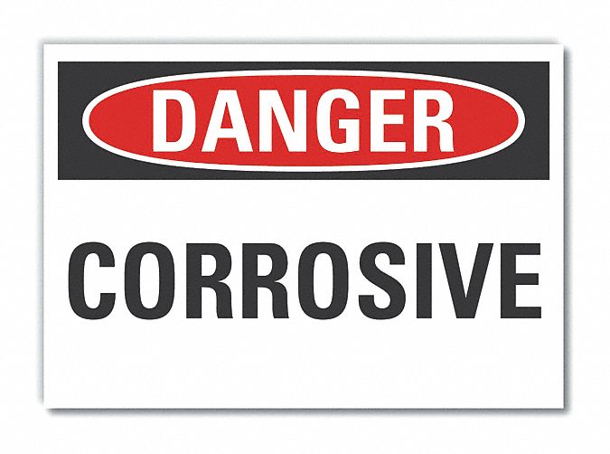 Danger Sign 10in x 14in Non-PVC Polymer