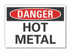 Danger Sign 10in x 14in Non-PVC Polymer