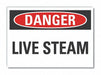Danger Sign 7 in x 10 in Non-PVC Polymer