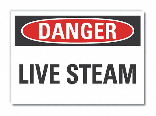 Danger Sign 7 in x 10 in Non-PVC Polymer