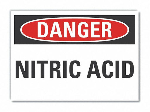 Danger Sign 10in x 14in Non-PVC Polymer