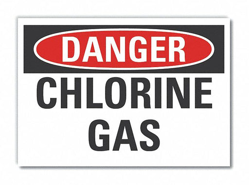 Danger Sign 10in x 14in Non-PVC Polymer