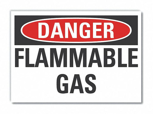 Danger Sign 7 inx10 in Non-PVC Polymer