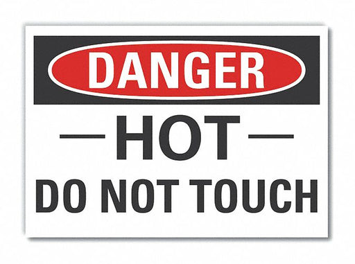 Danger Sign 10inx14in Non-PVC Polymer