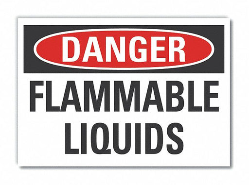 Danger Sign 7 inx10 in Non-PVC Polymer