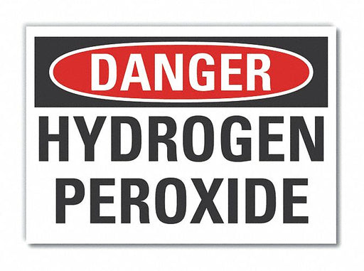 Danger Sign 7 in x 10 in Non-PVC Polymer