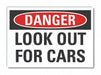 Danger Sign 10in x 14in Non-PVC Polymer