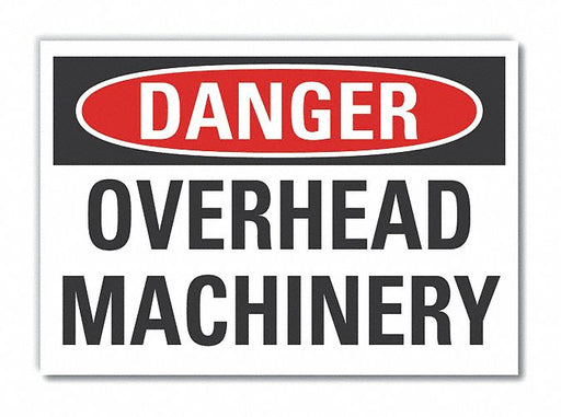 Danger Sign 10in x 14in Non-PVC Polymer