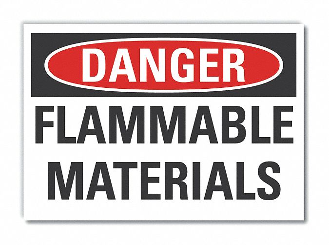 Danger Sign 7 inx10 in Non-PVC Polymer