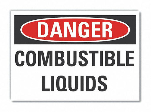 Danger Sign 7 inx10 in Non-PVC Polymer