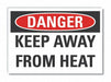 Danger Sign 7 in x 10 in Non-PVC Polymer