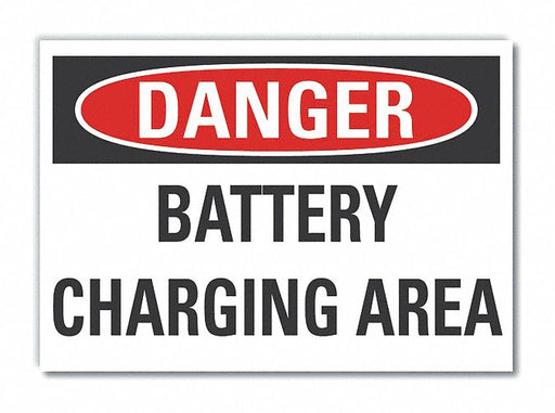 Danger Sign 7 inx10 in Non-PVC Polymer