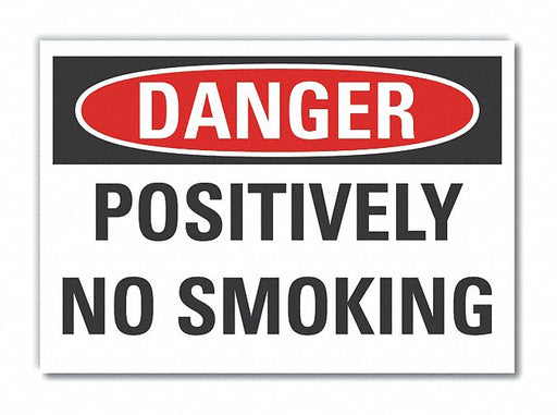 Danger Sign 10in x 14in Non-PVC Polymer