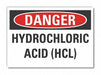 Danger Sign 7 in x 10 in Non-PVC Polymer