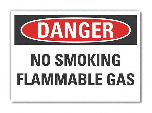 Danger Sign 10in x 14in Non-PVC Polymer