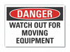 Accident Prevention Rflctv Label 3.5x5in