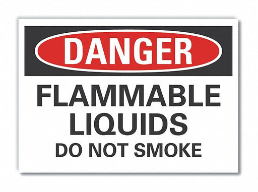 Danger Sign 7 inx10 in Non-PVC Polymer