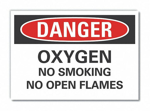 Danger Sign 10inx14in Non-PVC Polymer
