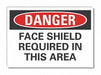 Danger Sign 10in x 14in Non-PVC Polymer