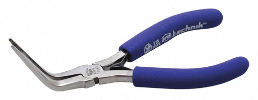 Pliers Bent Needle Nose 6 Serrated