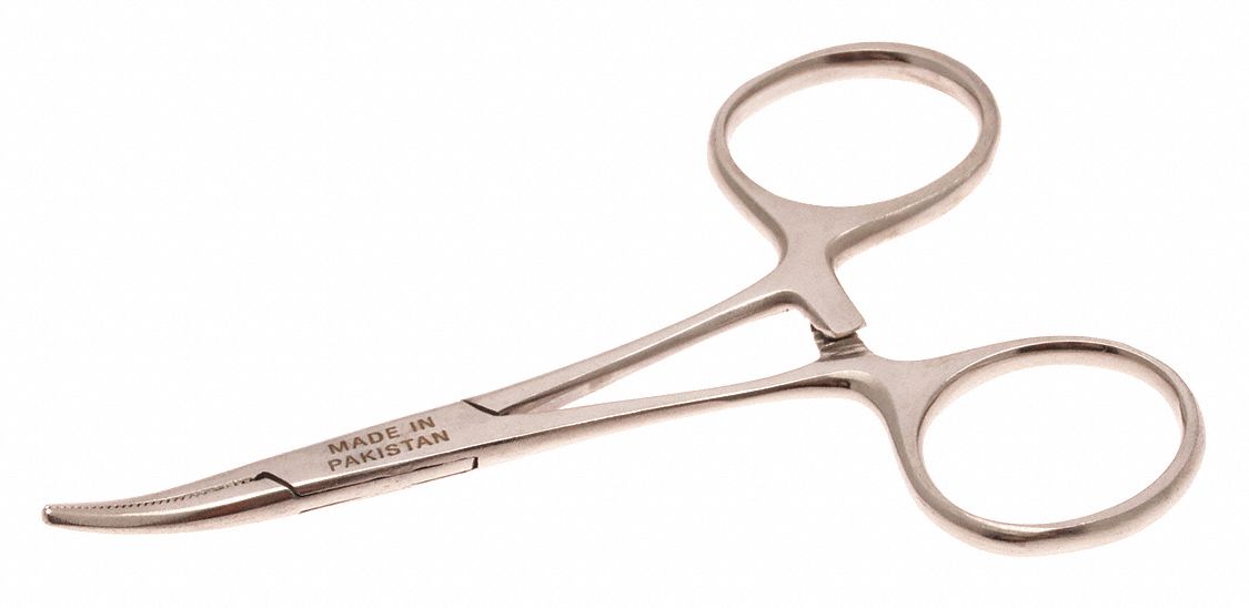 Hemostat Curved Serrated Jaws 3-1/2 