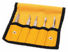 Tweezers Set 5pcs. Gp In Plastic Pouch