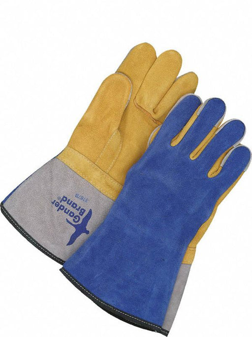 Welding Gloves Blue Cowhide OS PR