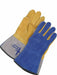 Welding Gloves Blue Cowhide OS PR