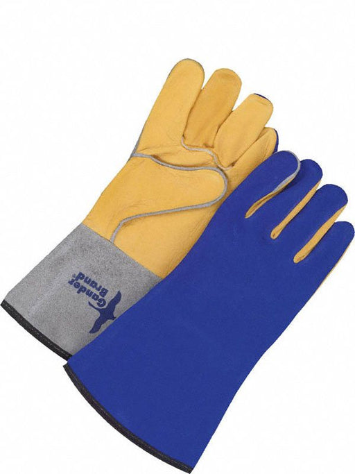 Welding Gloves Blue Cowhide OS PR