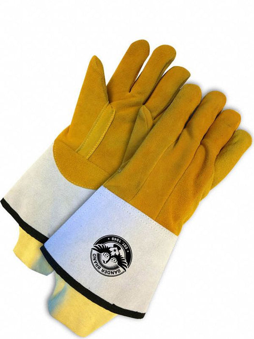 Welding Gloves Yellow Deerskin S PR