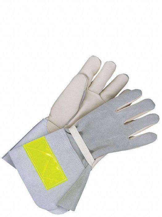 Welding Gloves Gray Cowhide M PR