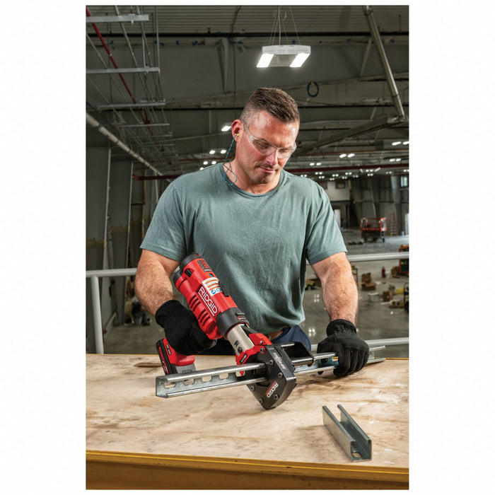 Press Tool Strut Cutting Attachment