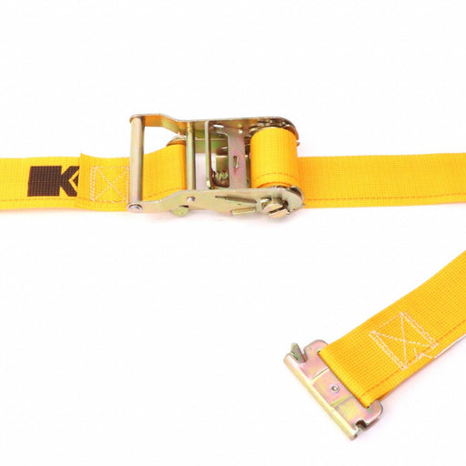 M6844 Tie Down Strap E-Track Yellow