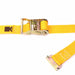 M6844 Tie Down Strap E-Track Yellow