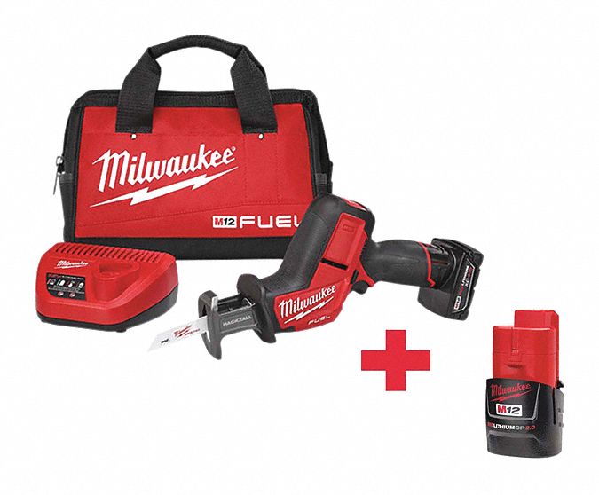 Cordless Recip Saw Kit 3000 SPM 12VDC