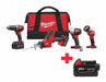 Cordless Combination Kit 4 Tools 18V DC