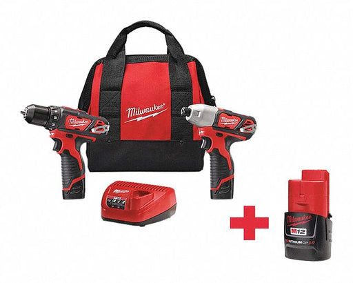 Cordless Combination Kit 2 Tools 12V DC