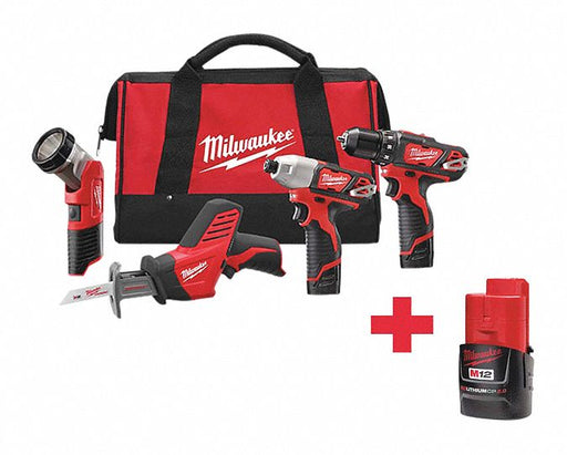 Cordless Combination Kit 3 Tools 12V DC