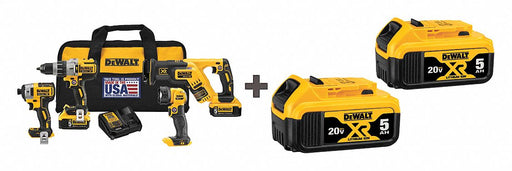 Cordless Combination Kit 4 Tools 20V DC