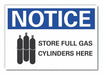 Notice Sign 10in x 14in Non-PVC Polymer