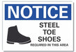 Notice Sign 10inx14in Non-PVC Polymer