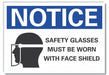 Eye Notice Rflctv Label 3.5inx5in