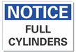 Cylinder Handling Notice Lbl 10x14in