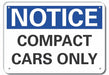 Rflct Parking Notice Sign 7x10in Alum