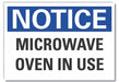 Notice Sign 10in x 14in Non-PVC Polymer
