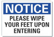 Information Notice Rflctv Label 5x7in