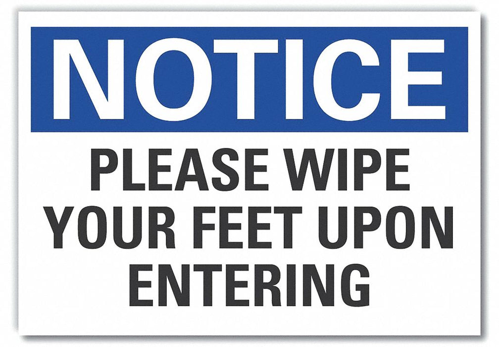 Information Notice Rflctv Lbl 3 1/2x5in